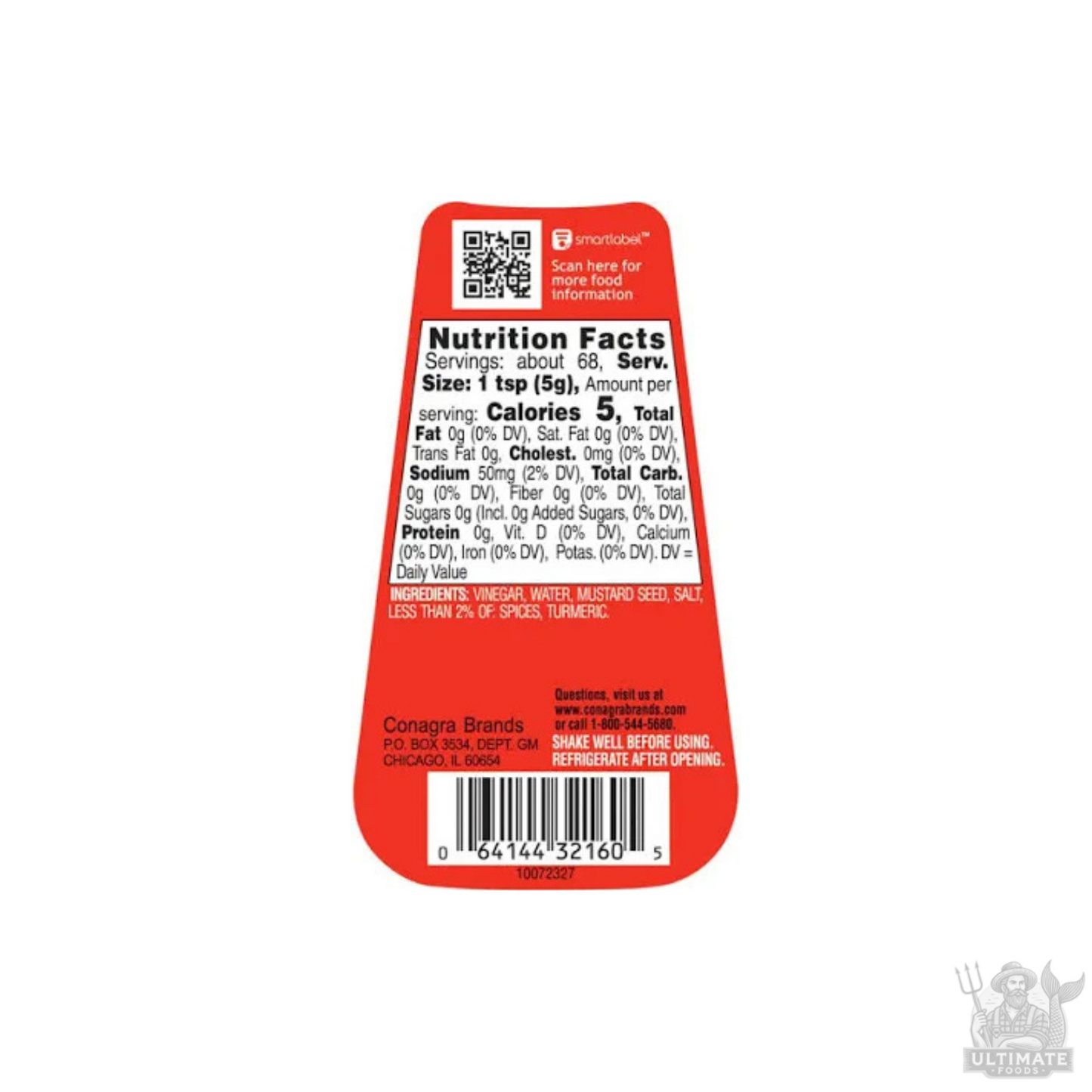 Guldens Spicy Brown Mustard, 12oz