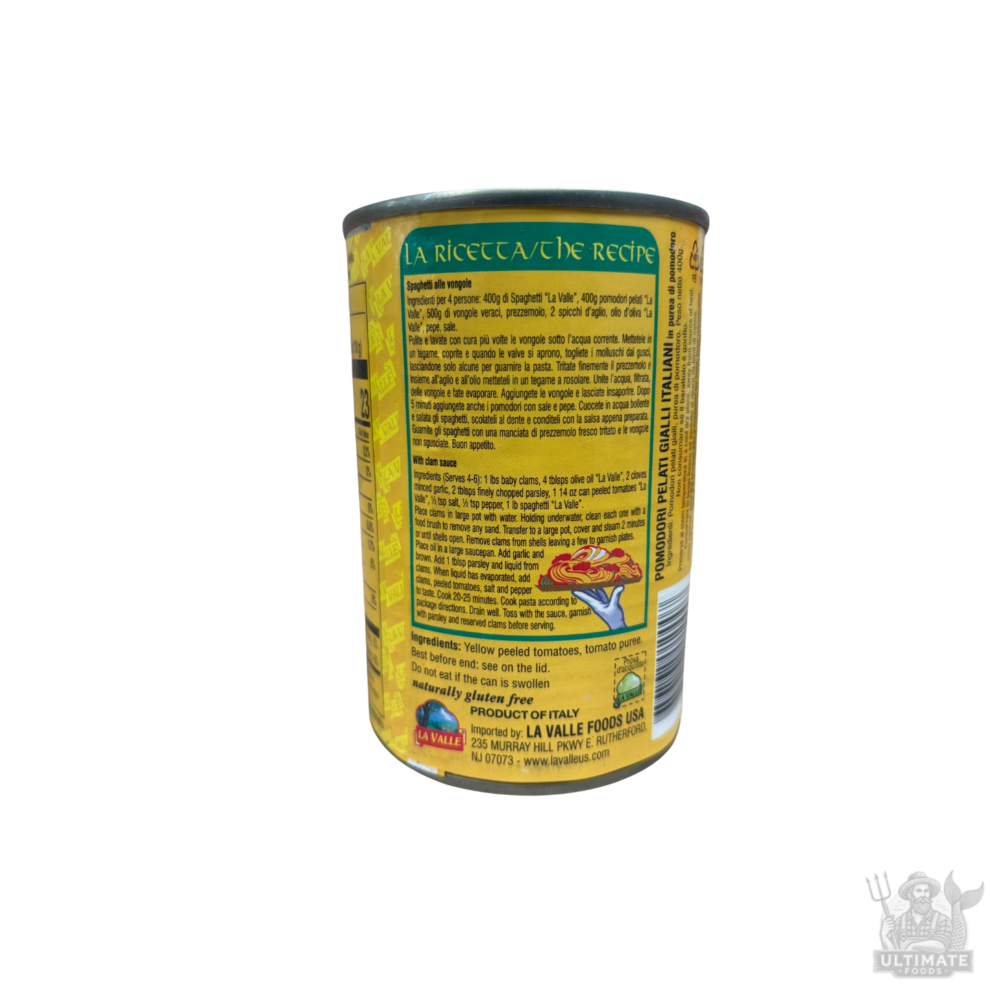 La Valle Italian Peeled Yellow Plum Tomatoes