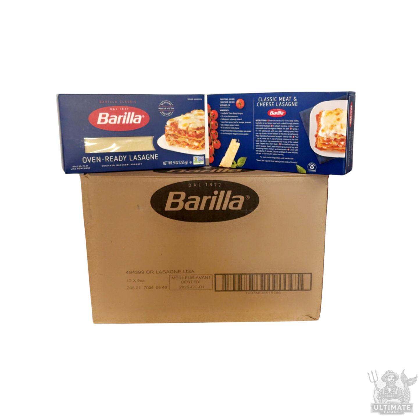Barilla Oven-Ready Lasagna 9 oz