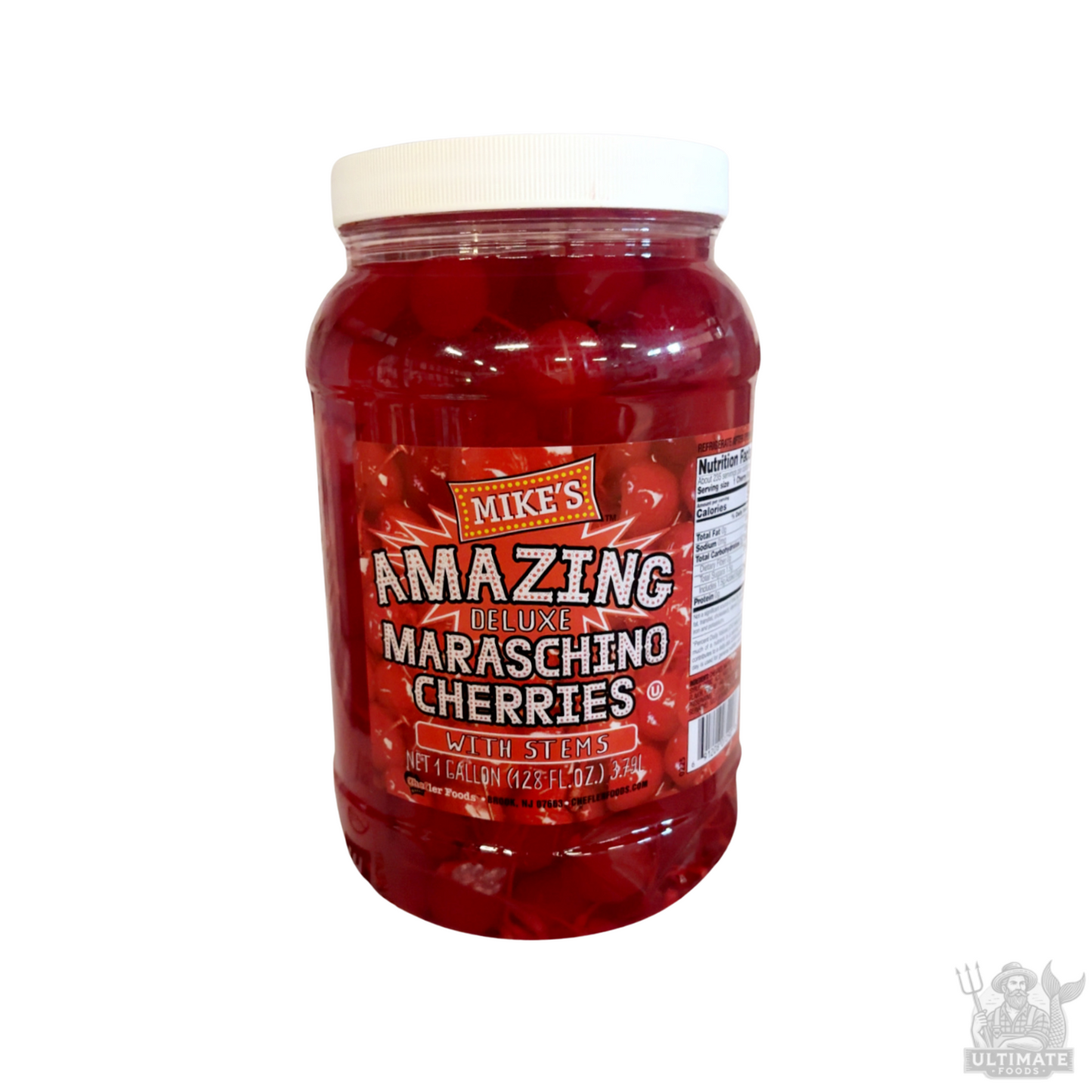 Mike's Amazing Maraschino Cherries, 1 Gallon
