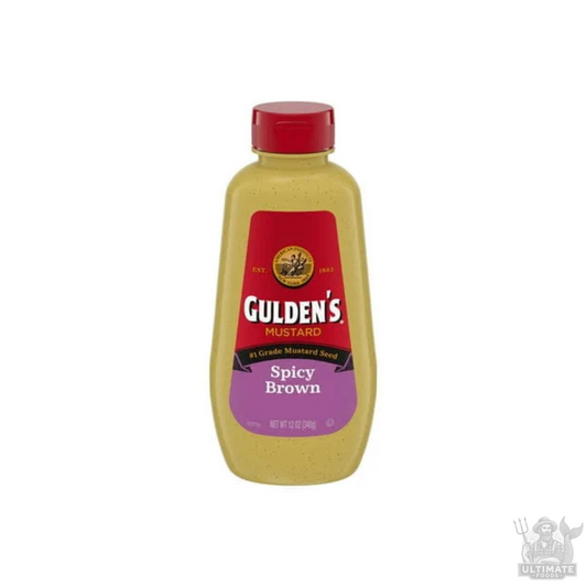 Guldens Spicy Brown Mustard, 12oz