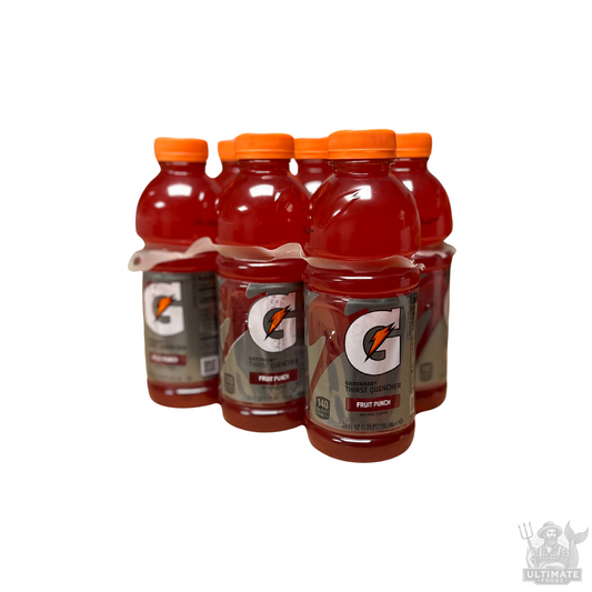 Gatorade Thirst Quencher Fruit Punch, 20oz (6 pack)