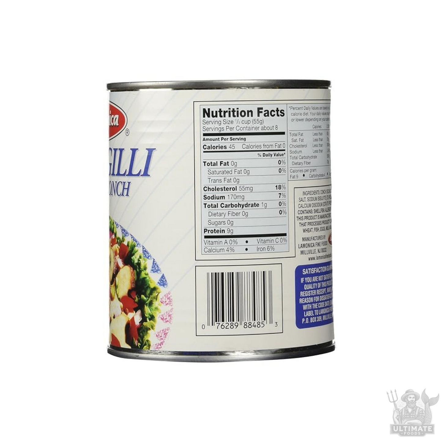 Lamonica Fine Foods Scungilli, Sliced Conch, 29-Ounce