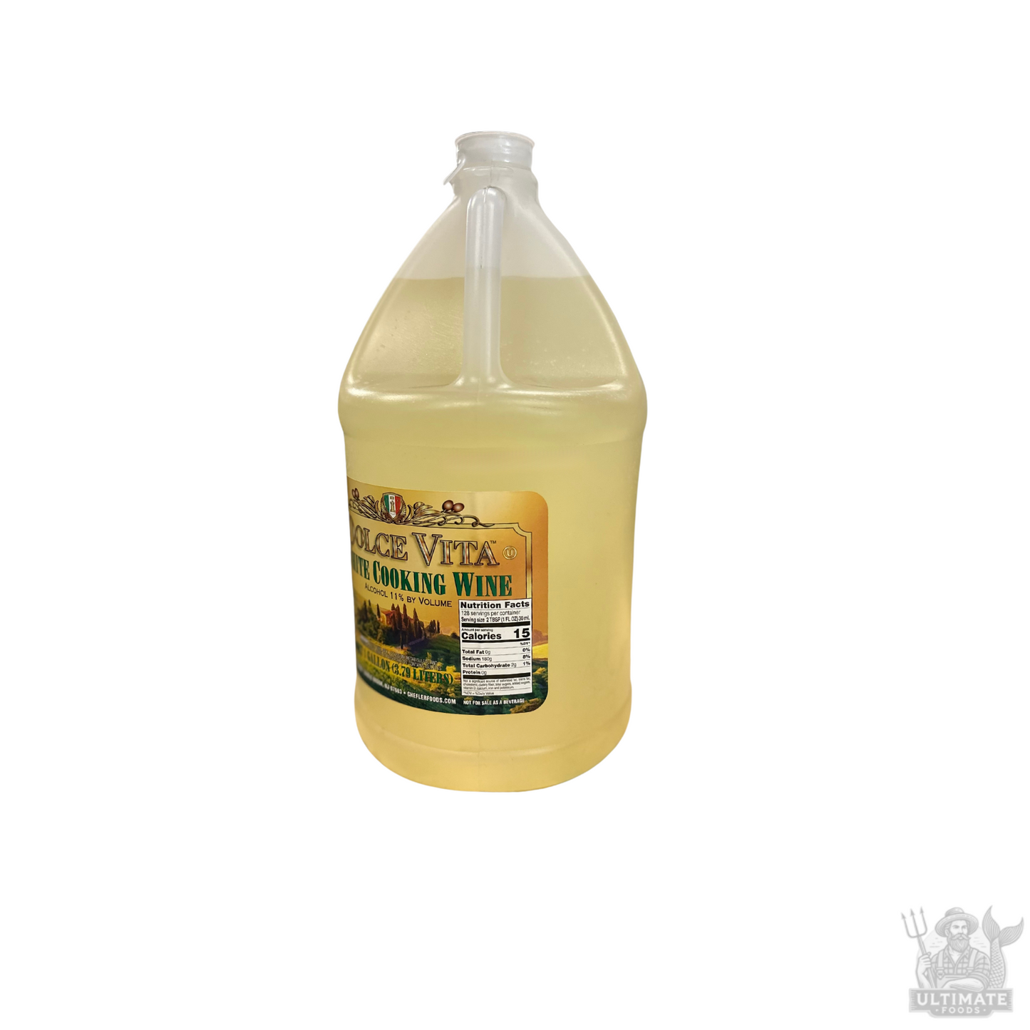 Dolce Vita White Cooking Wine, 1 Gallon