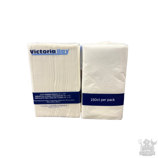 Victoria Bay 2-Ply Dinner Napkin, 150ct