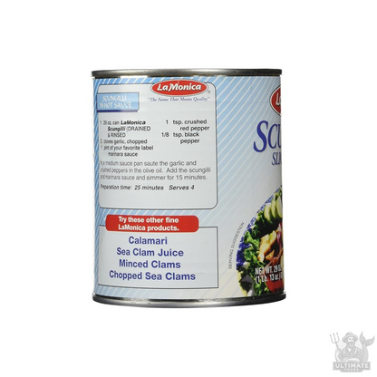 Lamonica Fine Foods Scungilli, Sliced Conch, 29-Ounce