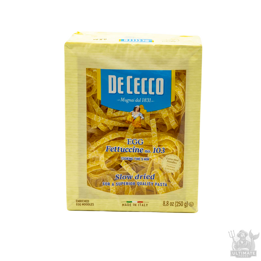 De Cecco Egg Pasta, Egg Fettuccine No.103, 8.8 oz