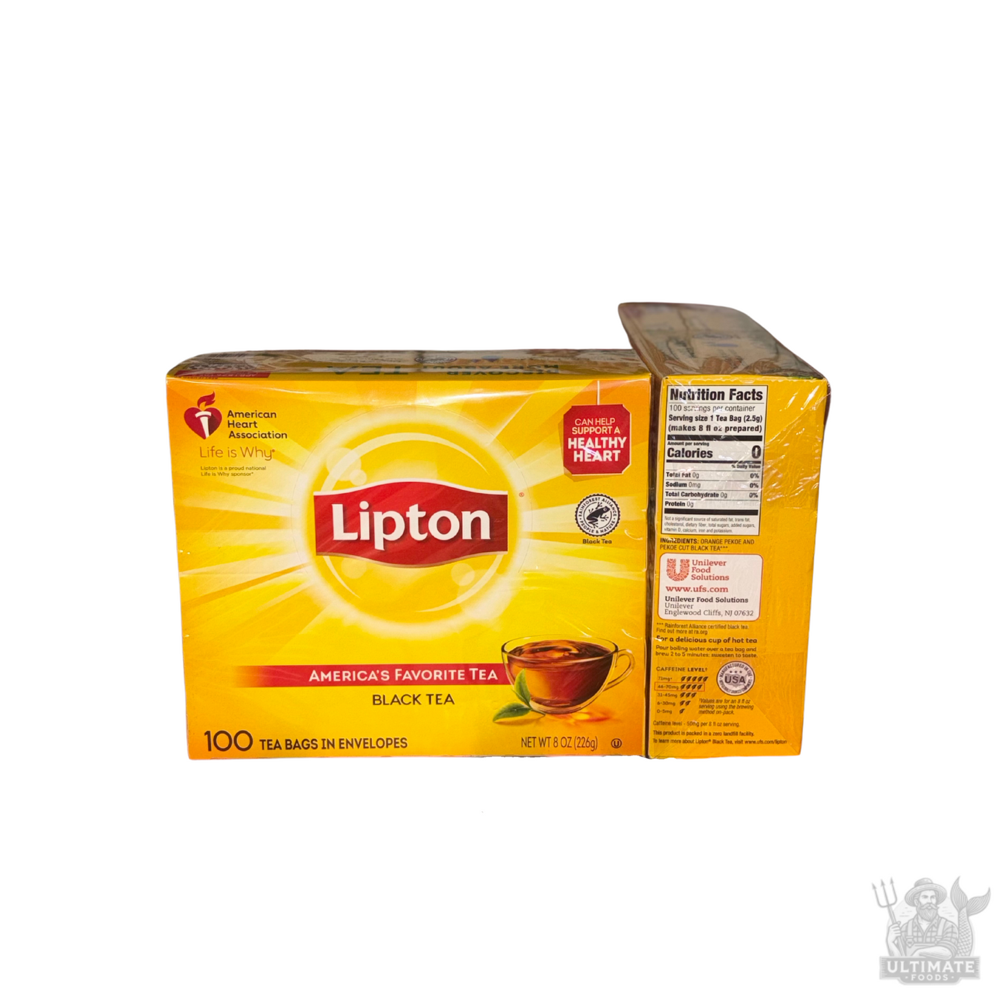 Lipton 100% Natural Black Tea Bags