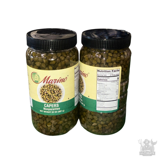 Marino Capers Non Pareil, 32 oz