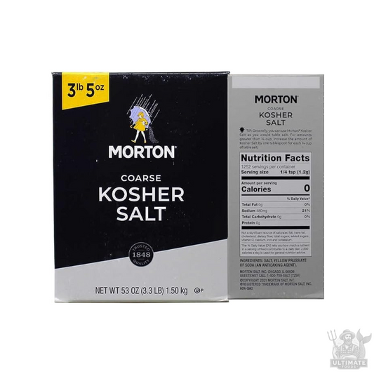 MORTON Coarse Kosher Salt, 3.3LB