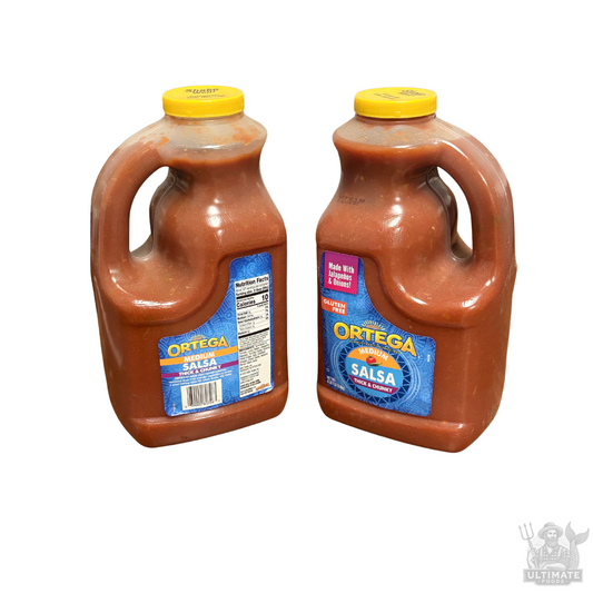 Ortega Thick & Chunky Medium Salsa, 1 Gallon