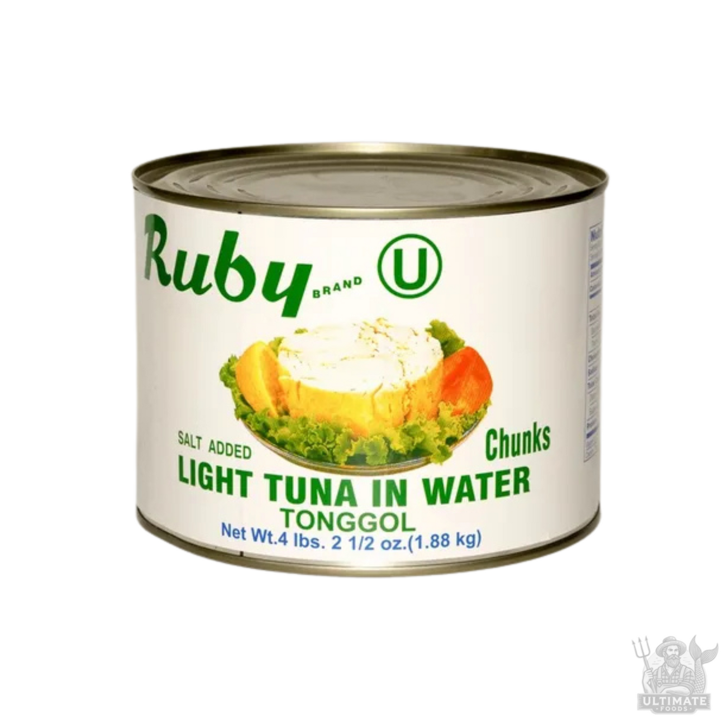 Ruby Light Tuna in Water, 4 Pounds