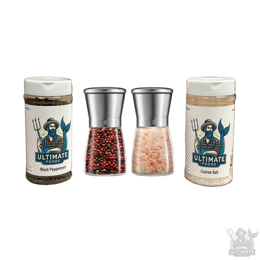 Salt & Pepper Grinder Spice Bundle