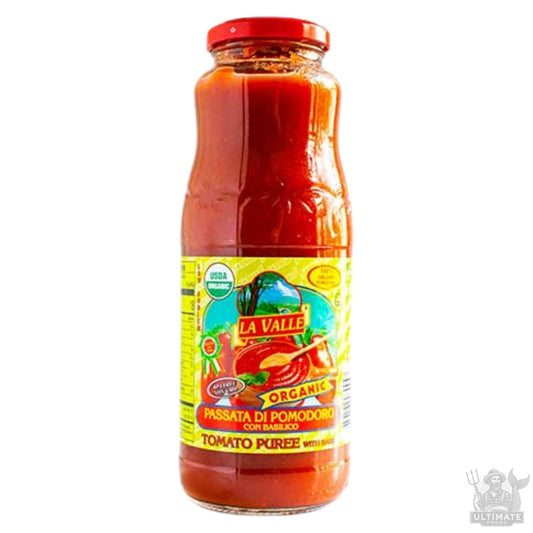 La Valle Tomato Puree, No Additives, Non GMO, All Natural 28oz