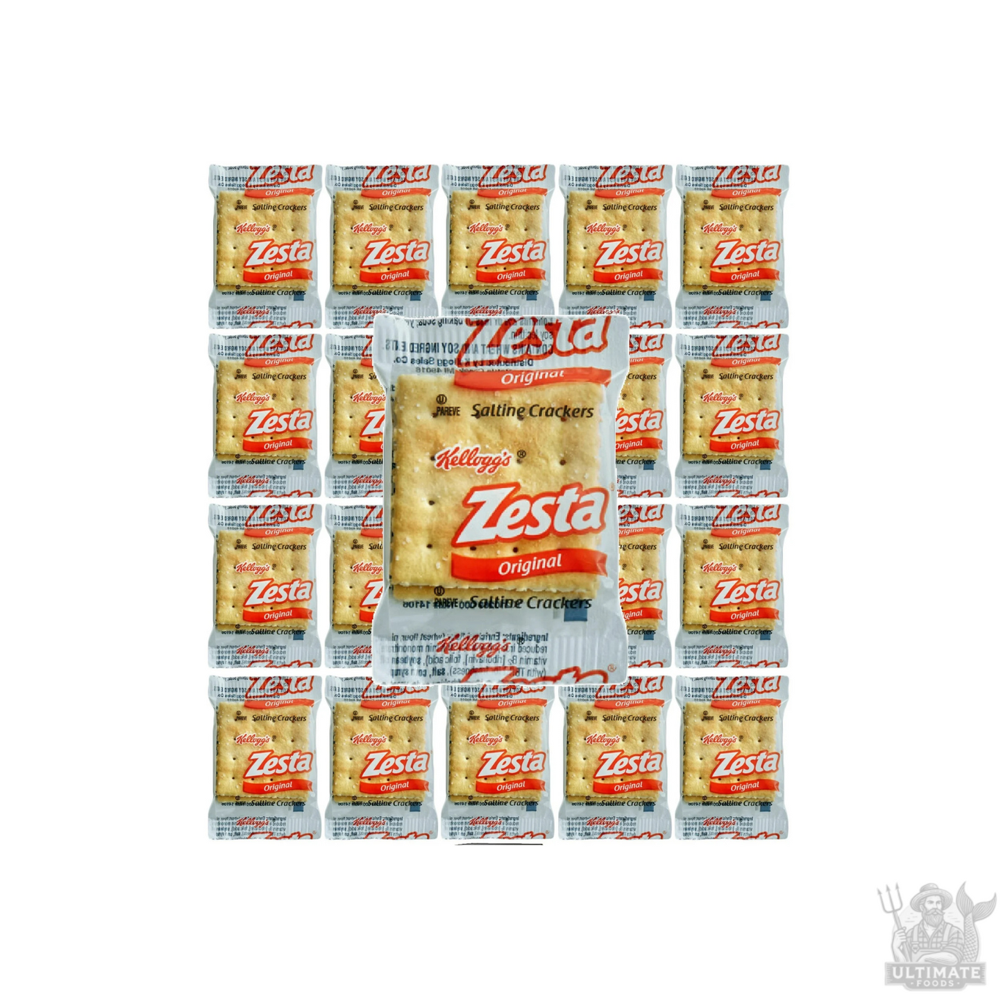 Zesta Original Saltine 2 Cracker Pack, 500ct