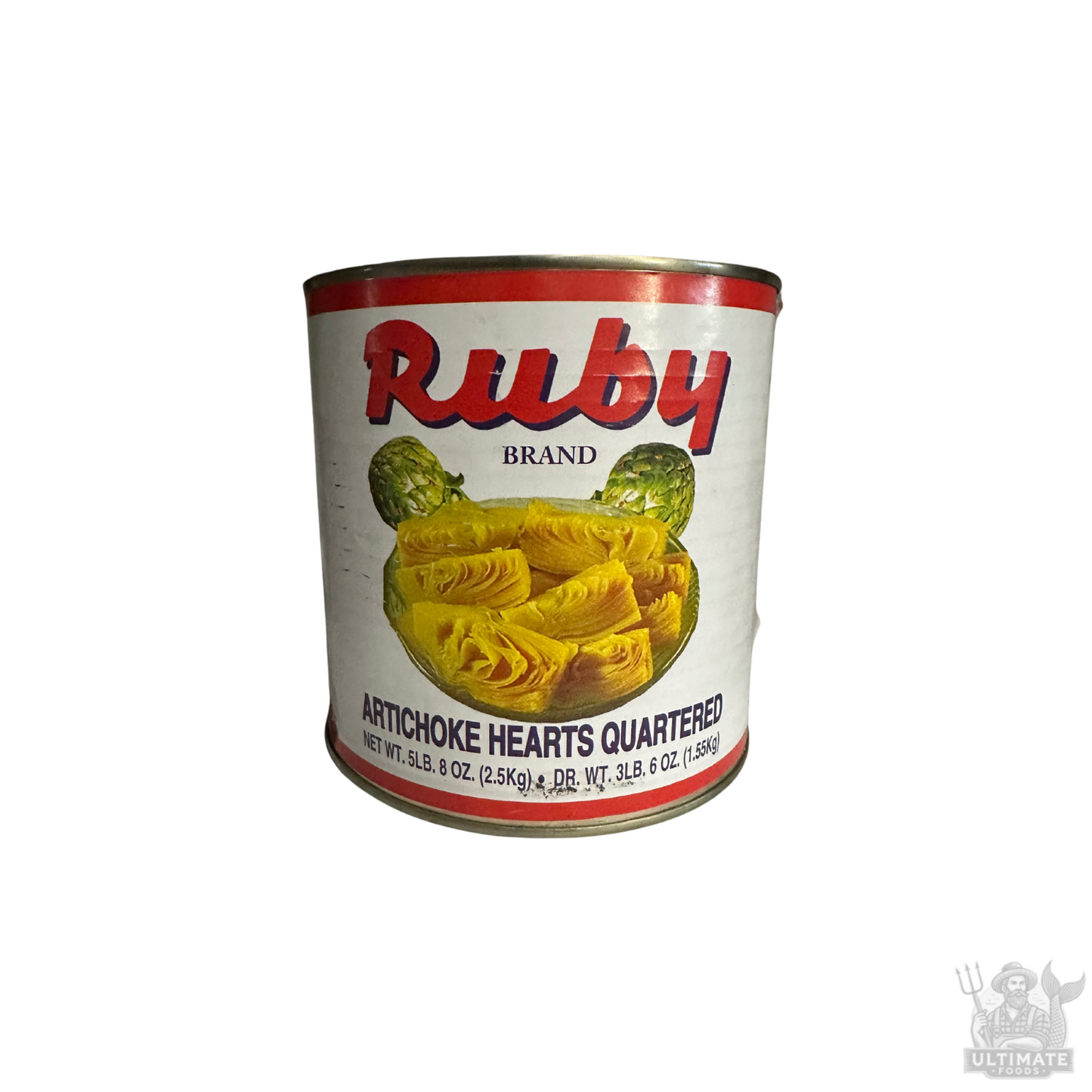 Ruby Artichoke Hearts Quartered, 5.5LB